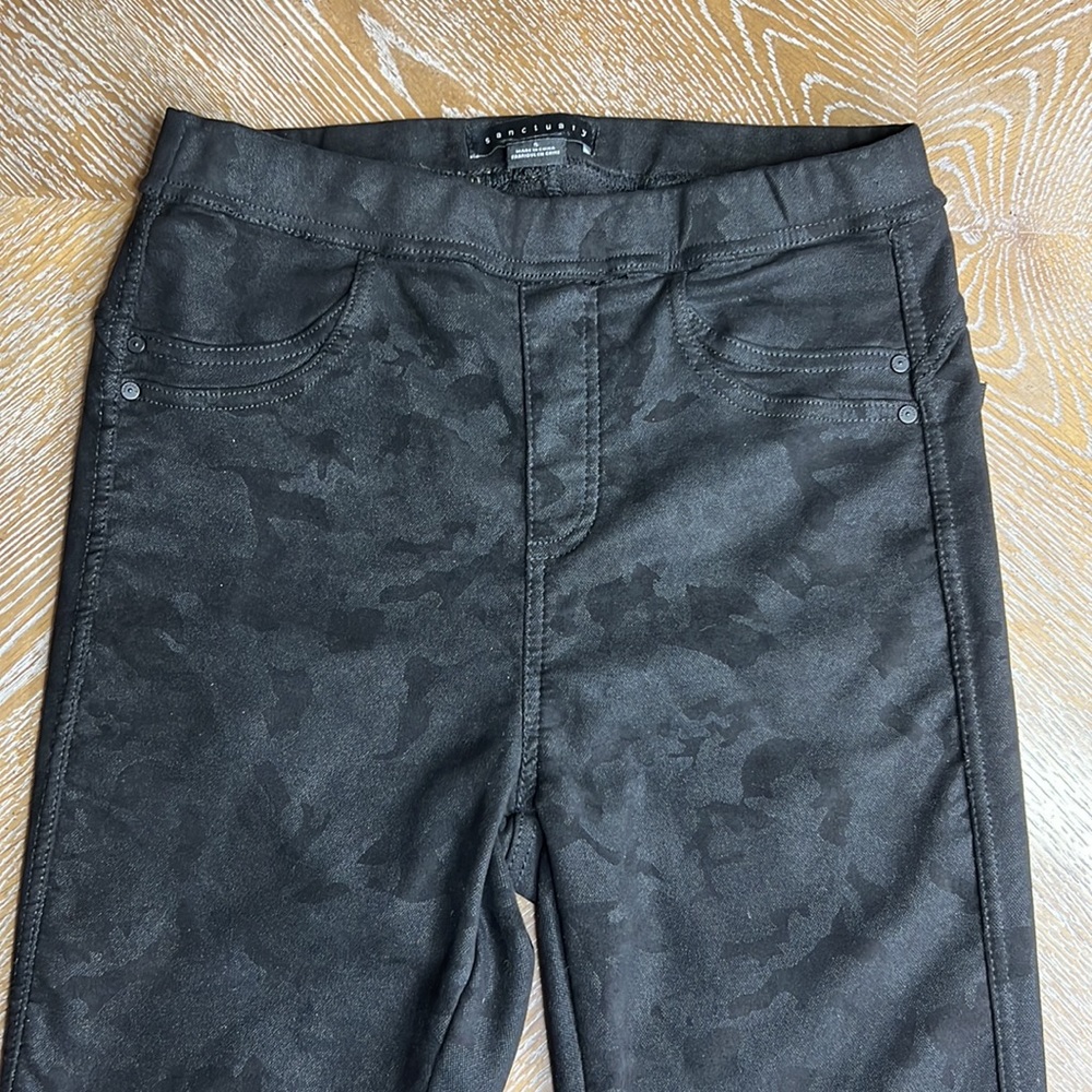 SANCTUARY RUNWAY LEGGING BLACK S - Picture 6 of 11